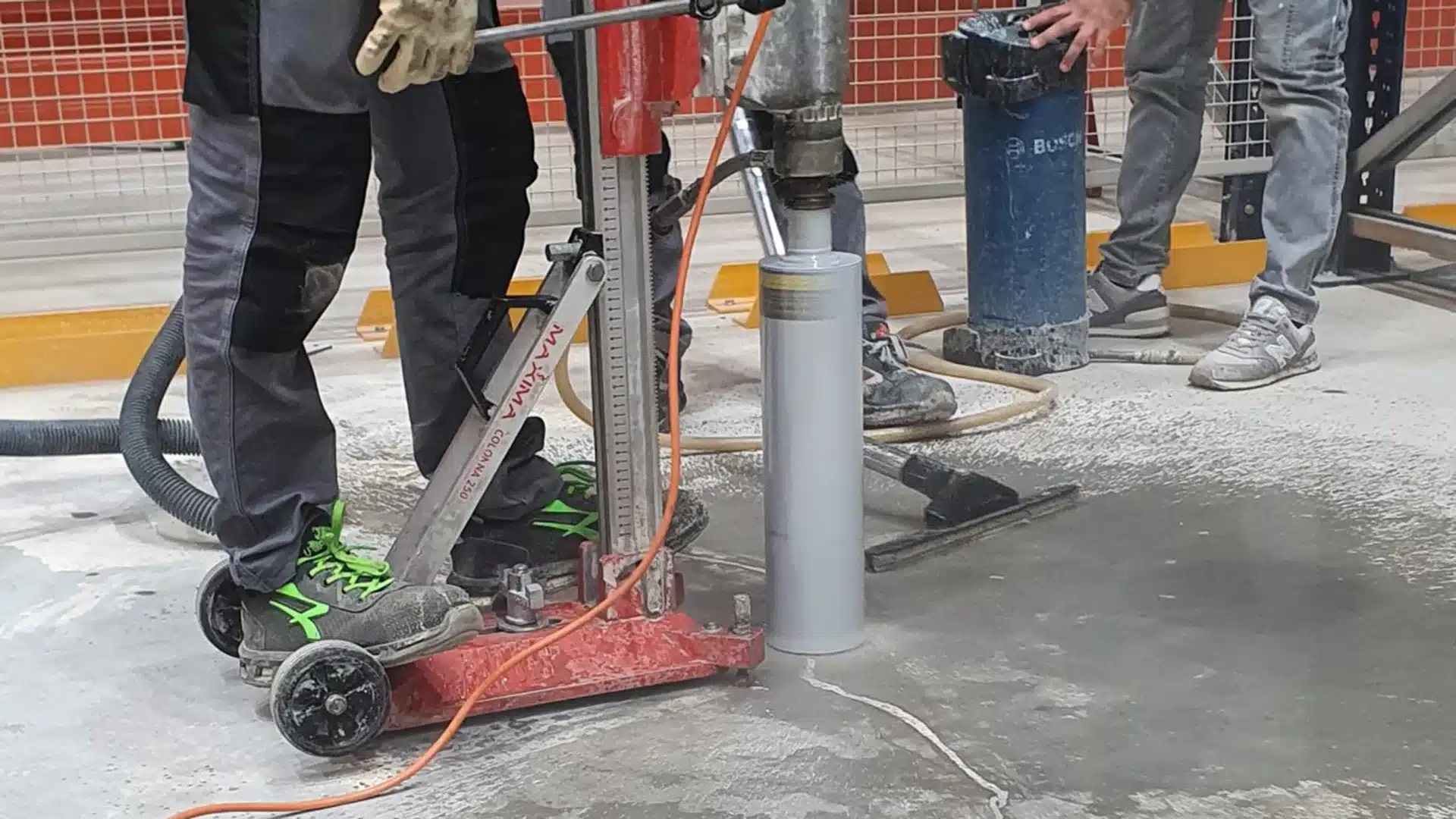 Rifacimento di superfici industriali in calcestruzzo
